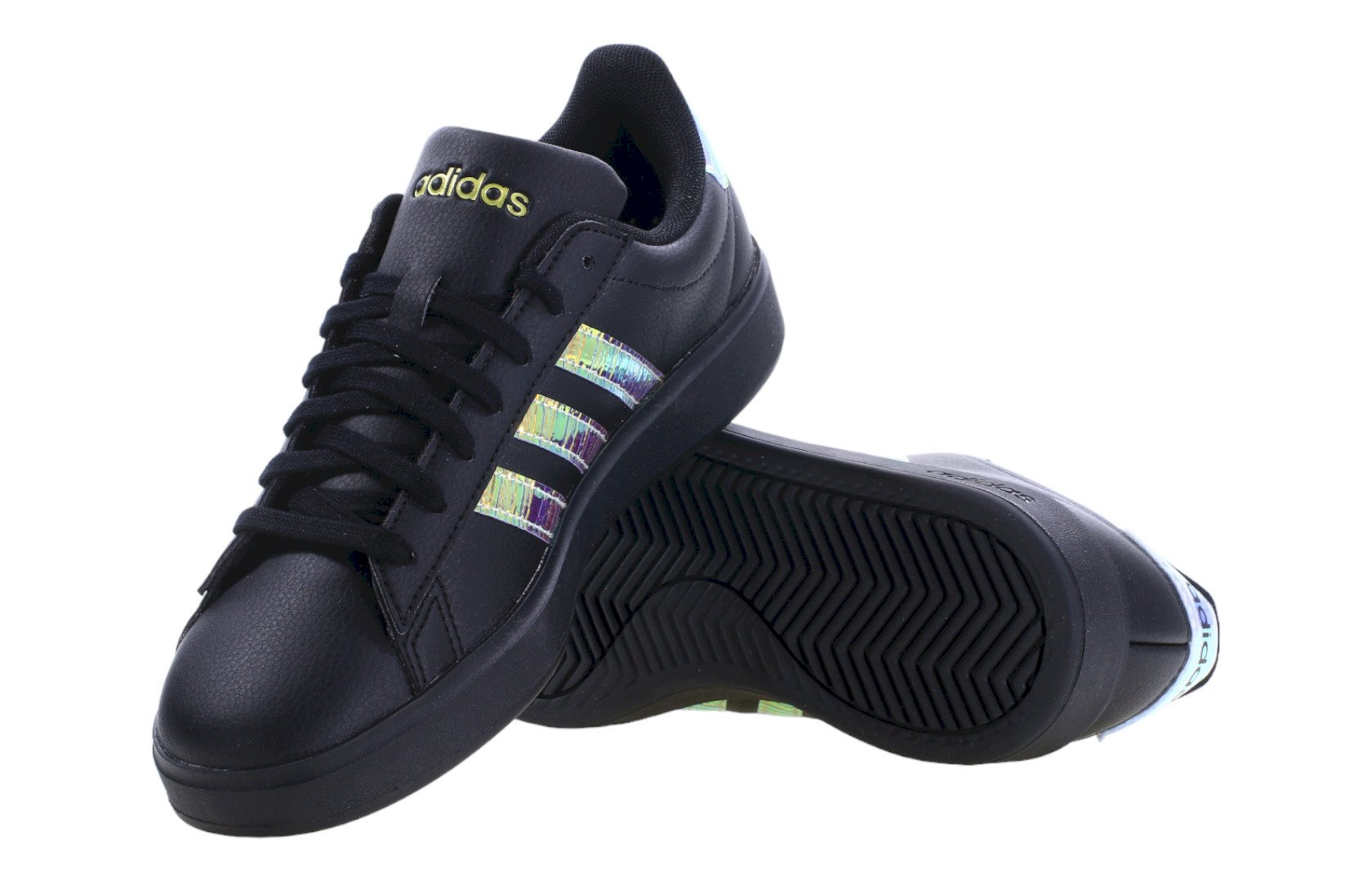 Czarne sneakersy damskie Adidas GRAND COURT 2.0 ID2990