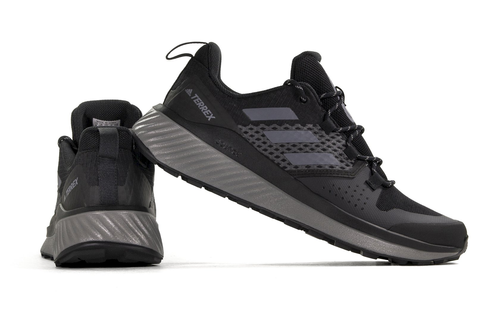 Брендові трекінгові черевики Adidas TERREX FOLGIAN HIKE, чорні