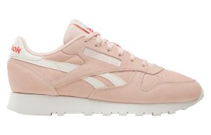 Różowe buty skórzane damskie Reebok CLASSIC LEATHER 100033451