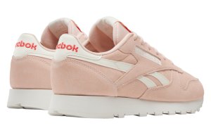 Różowe buty skórzane damskie Reebok CLASSIC LEATHER 100033451