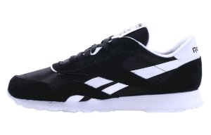Мужские кожаные кроссовки Reebok CLASSIC NYLON CBLACK 100009273