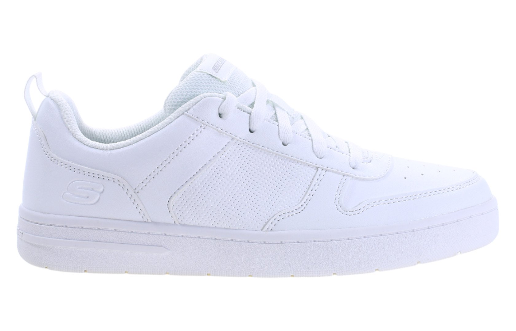 Białe buty damskie Skechers Smooth Street Genzo 405634L-WHT