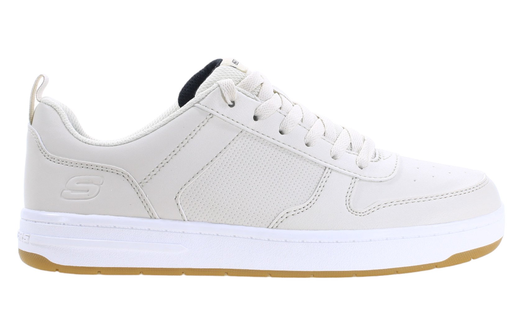 Beżowe buty Skechers Smooth Street Genzo 405634L-NAT