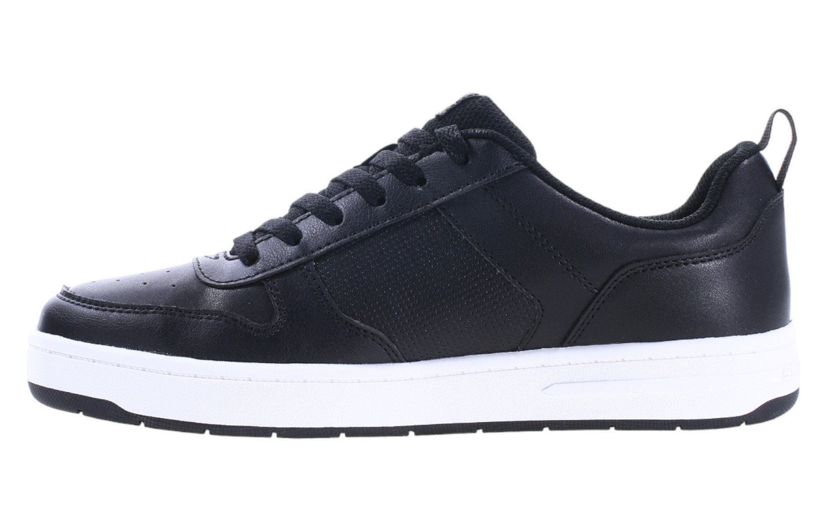Черные кроссовки Skechers Smooth Street Genzo с белой подошвой