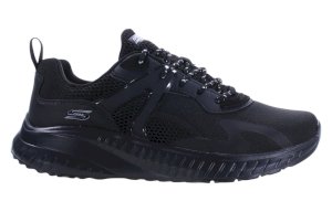 Czarne sneakersy męskie Skechers BOBS SQUAD CHAOS 118034-BBK