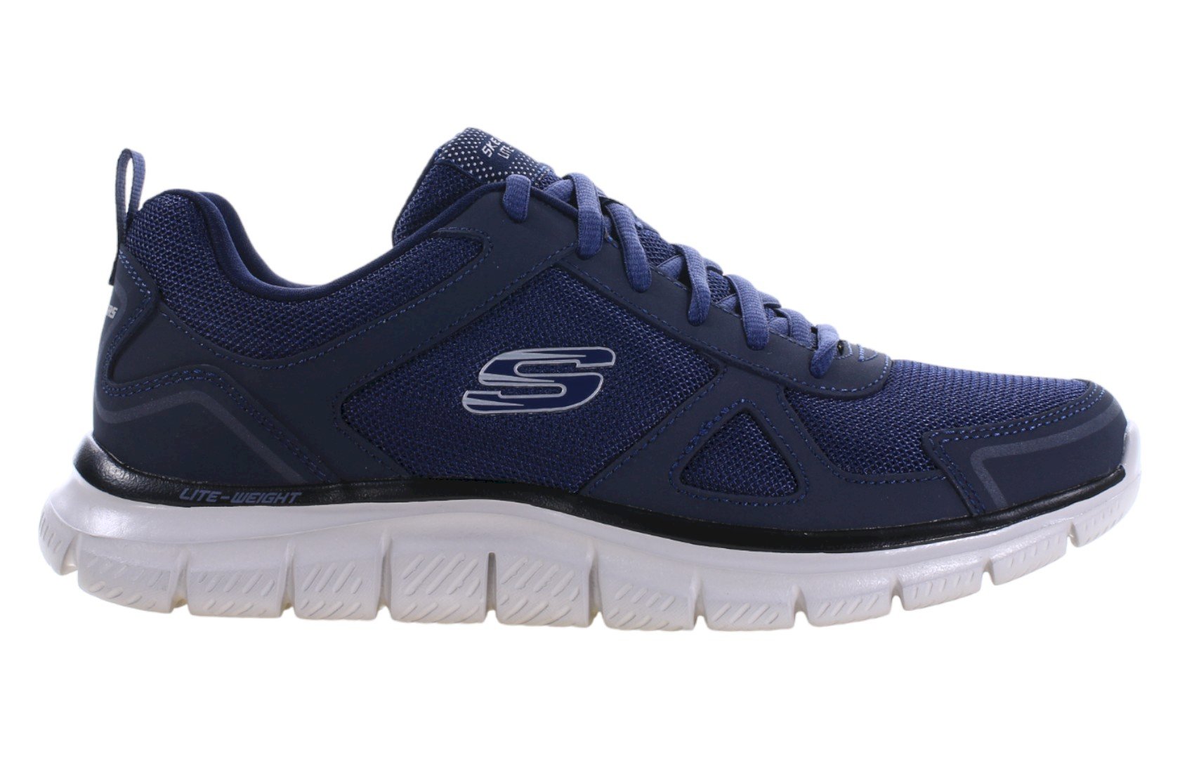 Granatowe buty męskie Skechers TRACK