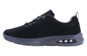 Czarne sneakersy męskie Skechers DYNA-AIR
