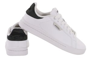 Γυναικεία παπούτσια Adidas COURT SILK, λευκά πάνινα παπούτσια