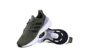 Zielone buty markowe męskie sportowe Adidas PUREBOOST