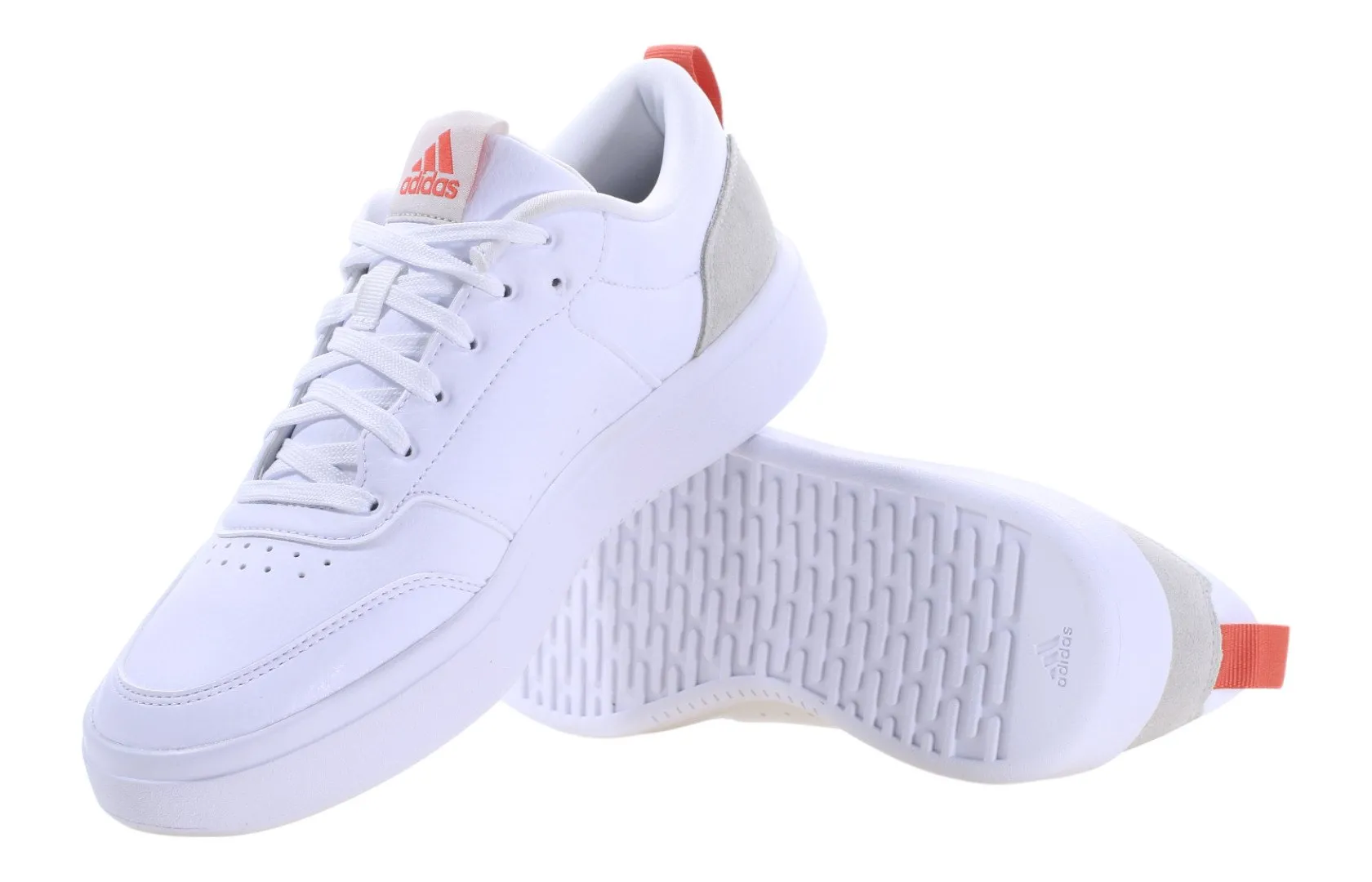 Мужские белые летние кроссовки Adidas PARK ST