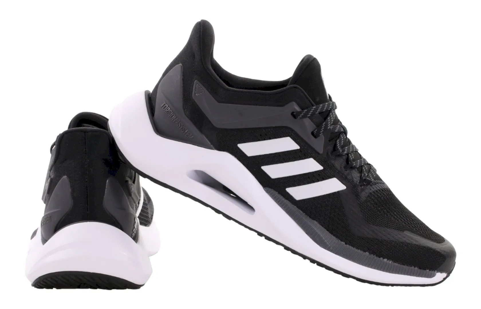 Moški tekaški copati za tekalno stezo Adidas ALPHATORSION, črni
