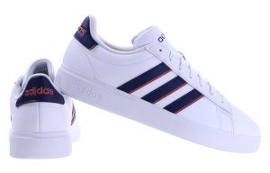 Valged Adidas GRAND COURT brändi meestesneakerid