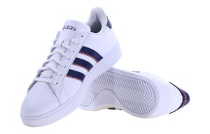 Kerged valged meeste tossud Adidas GRAND COURT suveks