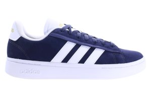 Niebieskie buty skórzane męskie Adidas GRAND COURT ALPHA IE1453