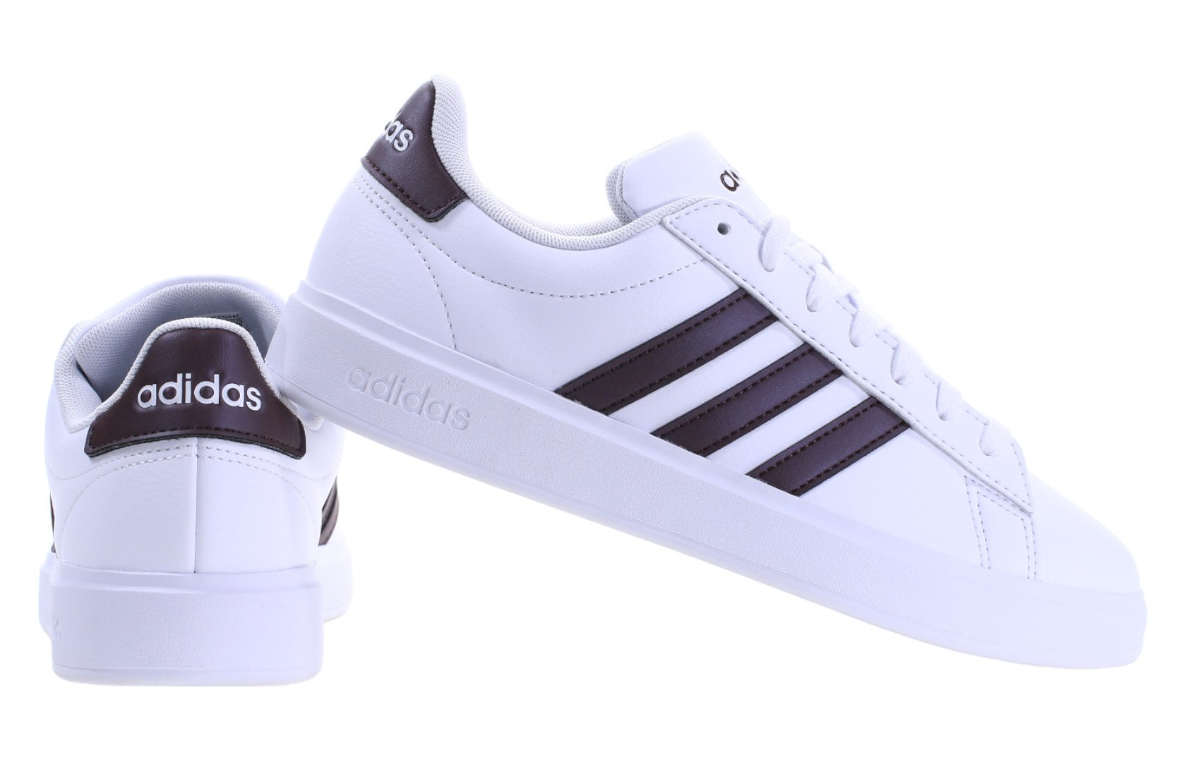 Класичні білі жіночі кросівки Adidas Grand Court 2.0