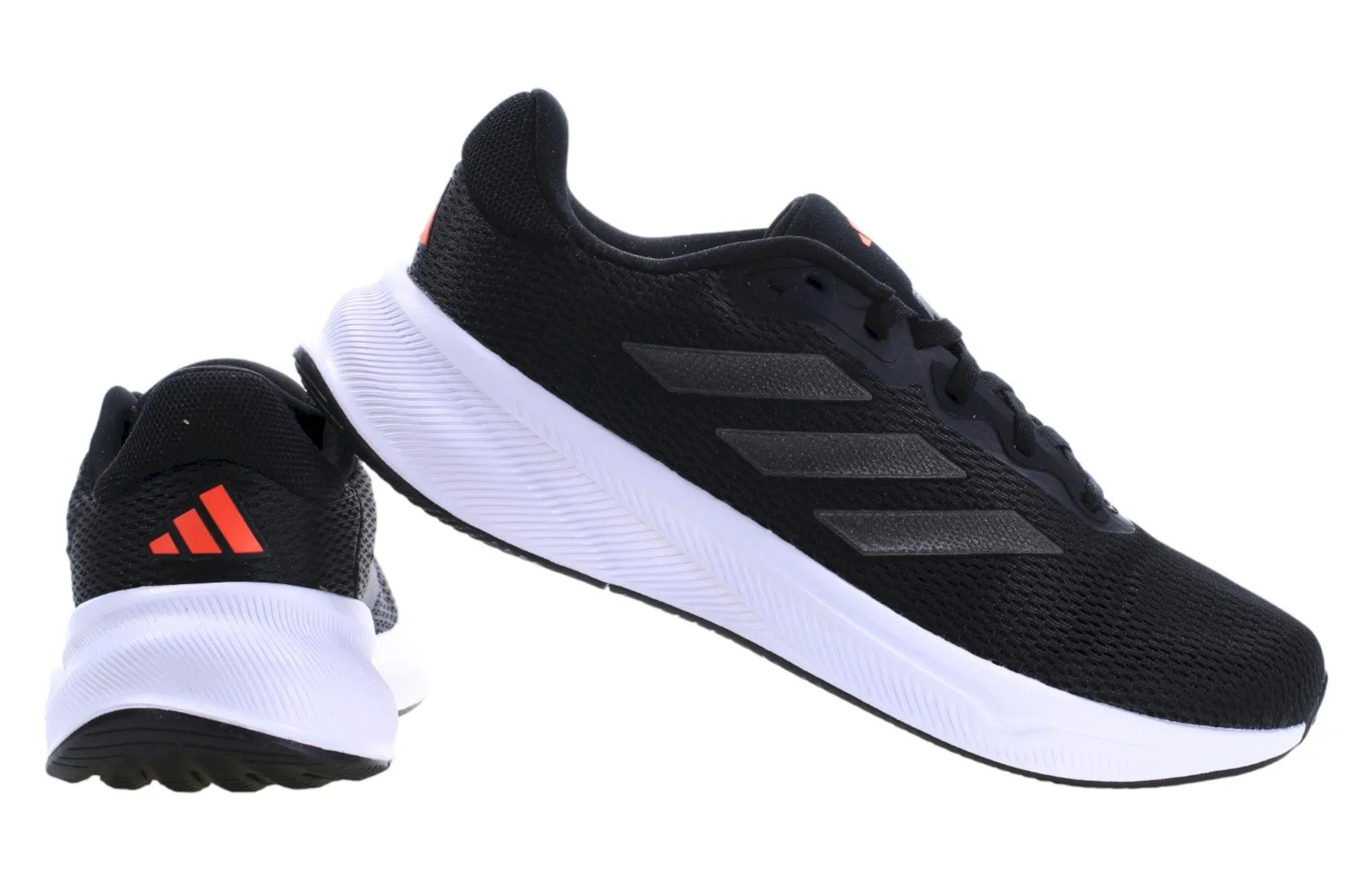 Μαύρα ανδρικά παπούτσια για τρέξιμο Adidas RESPONSE