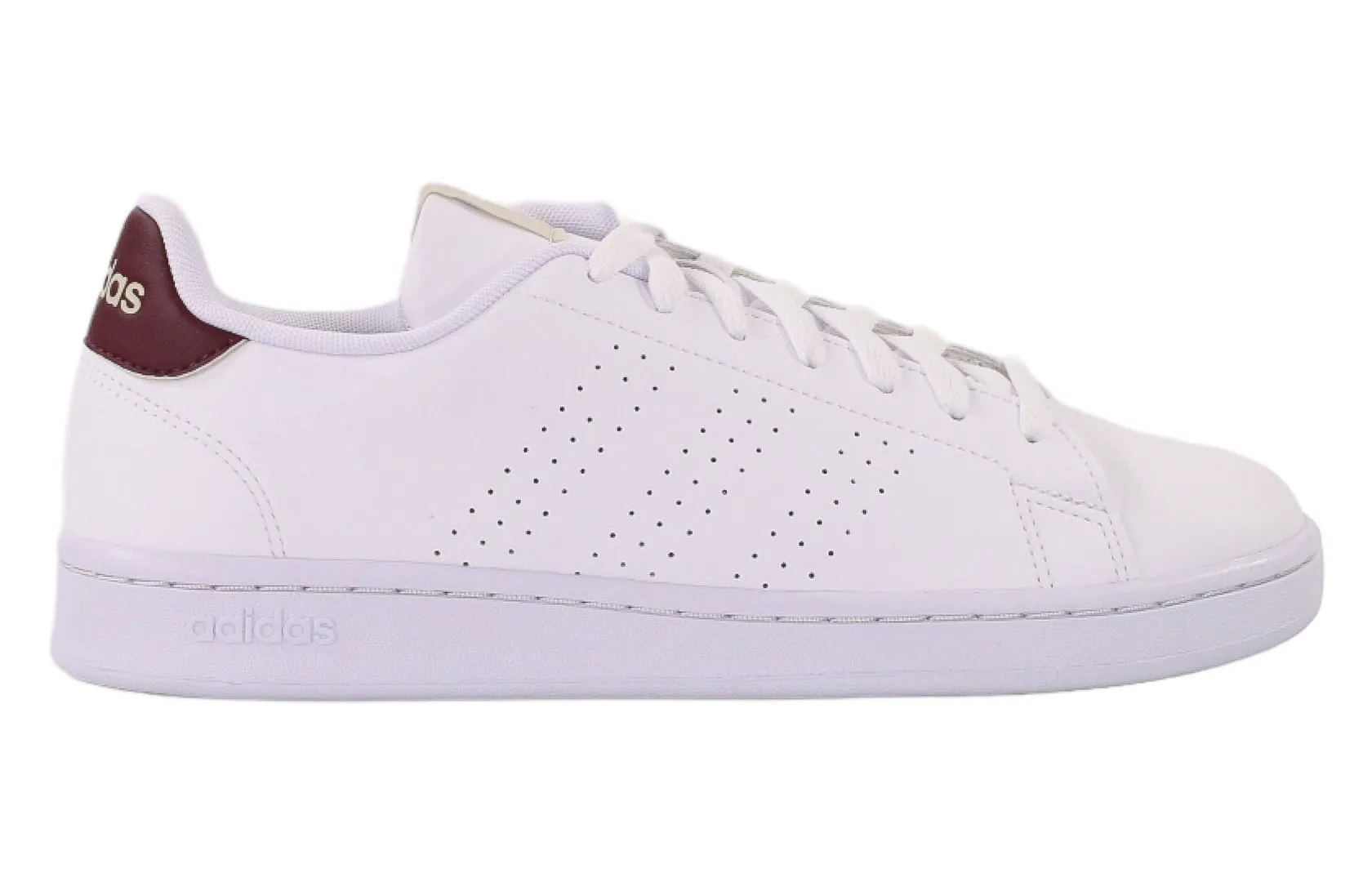 Witte herenschoenen van Adidas ADVANTAGE GW5536