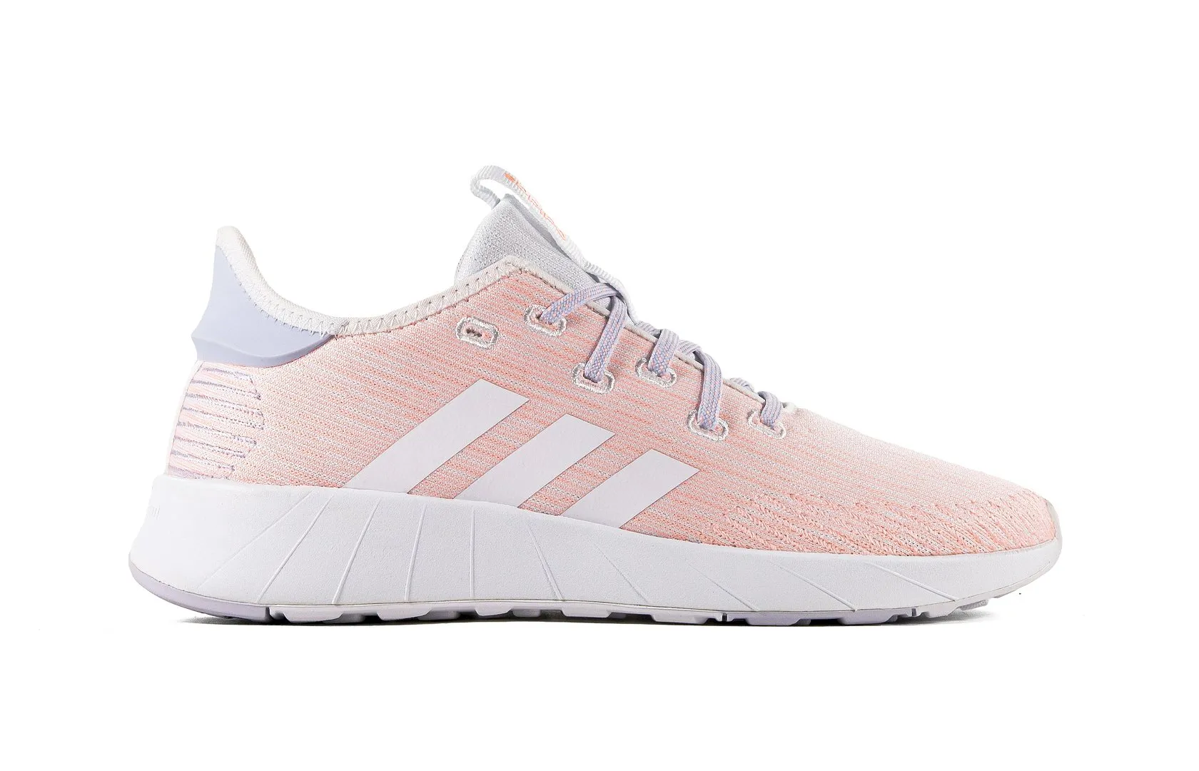 حذاء الجري النسائي الوردي من Adidas QUESTAR