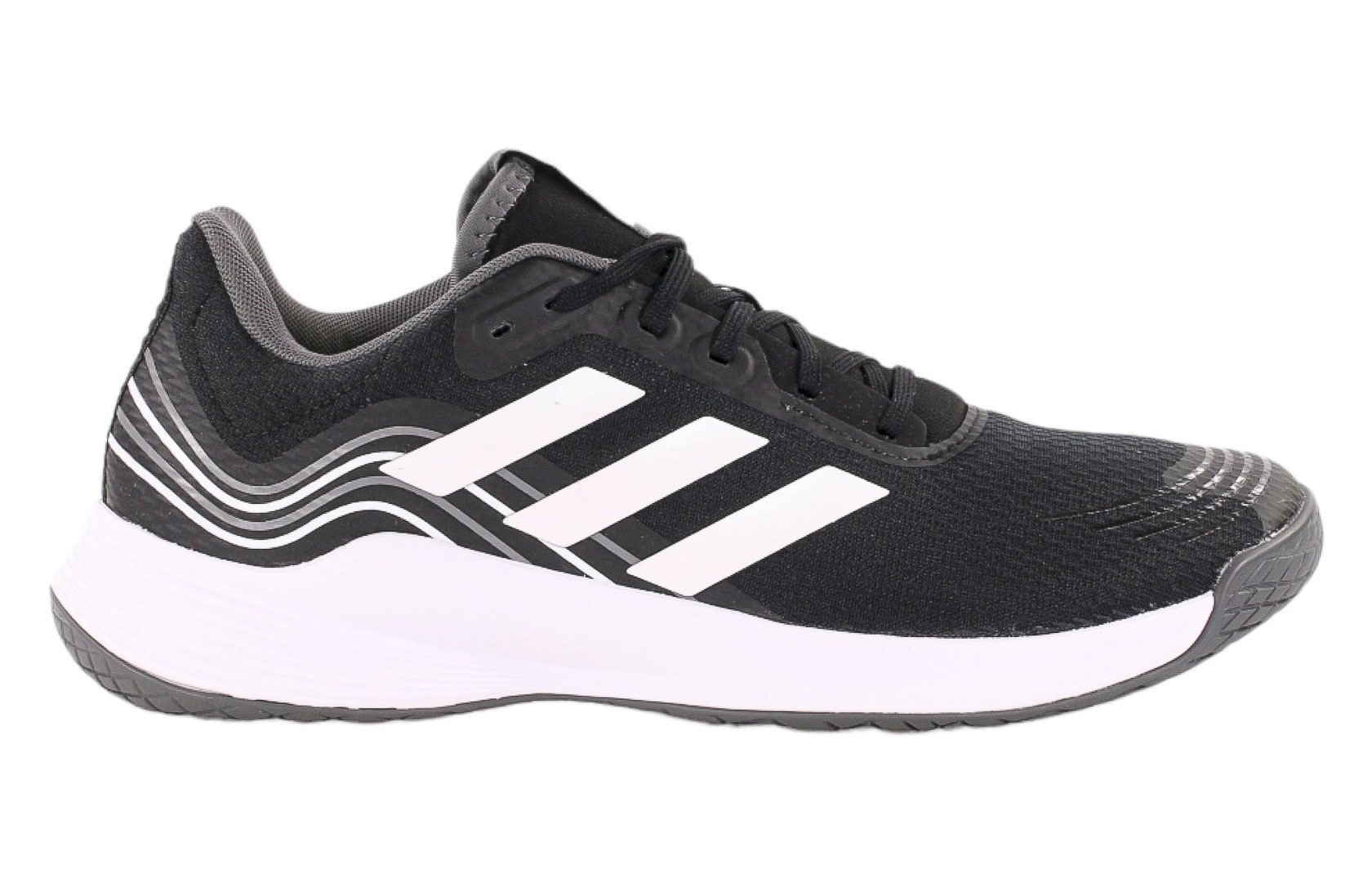 Černé pánské halové boty Adidas Novaflight Primegre GX1264