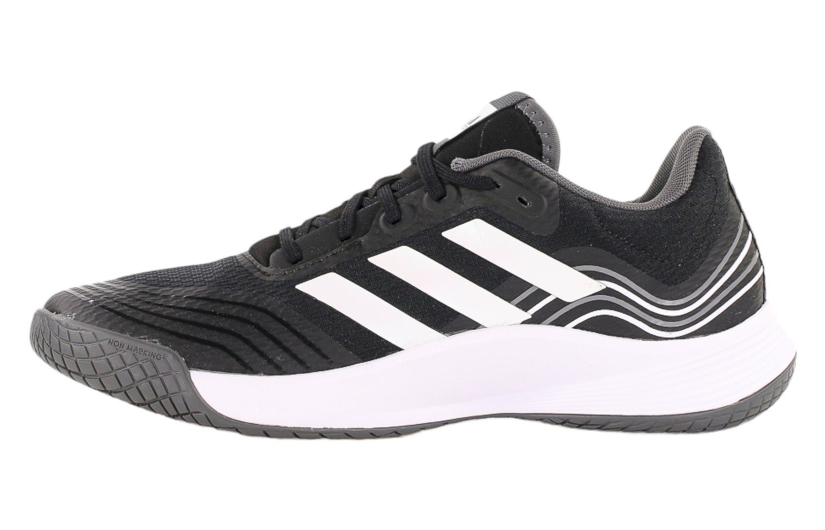 Černé pánské halové boty Adidas Novaflight Primegre GX1264