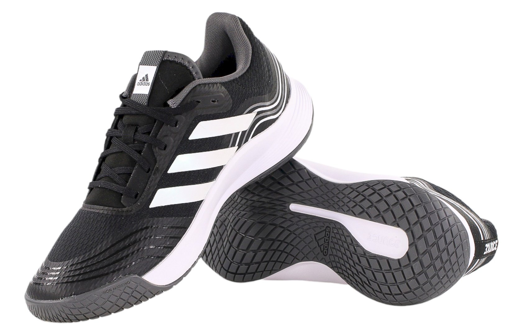 Černé pánské halové boty Adidas Novaflight Primegre GX1264