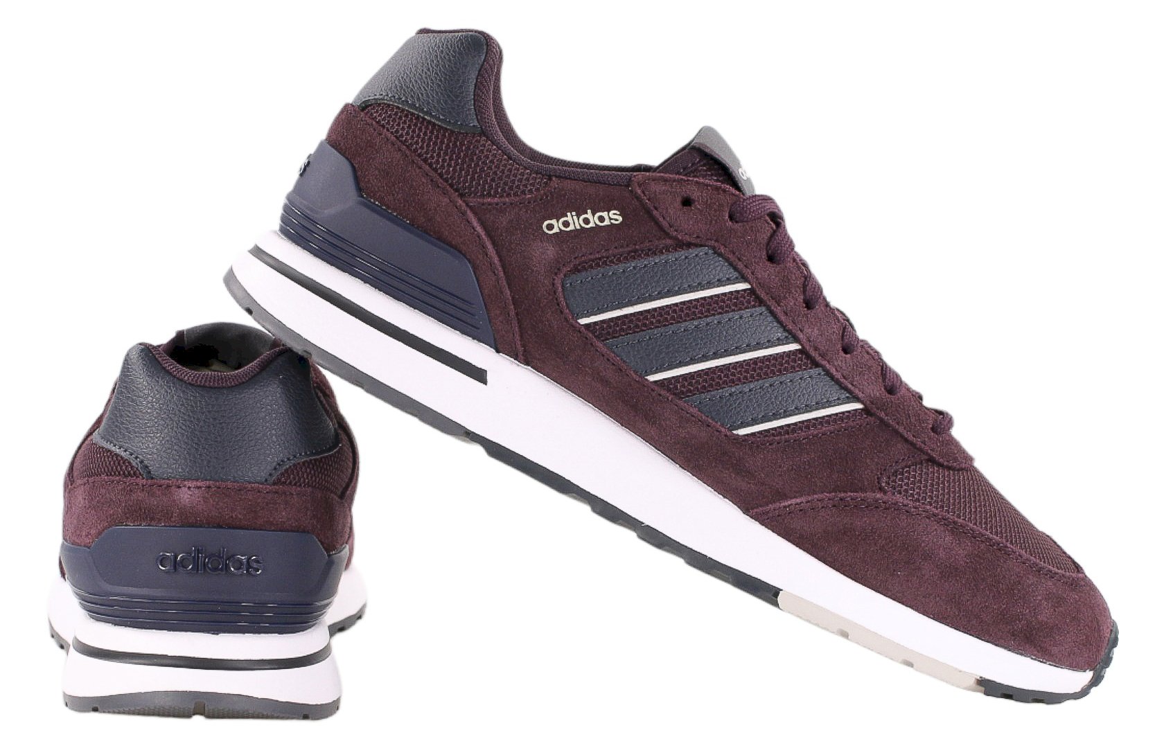 حذاء رجالي من جلد الزامش من Adidas RUN 80s