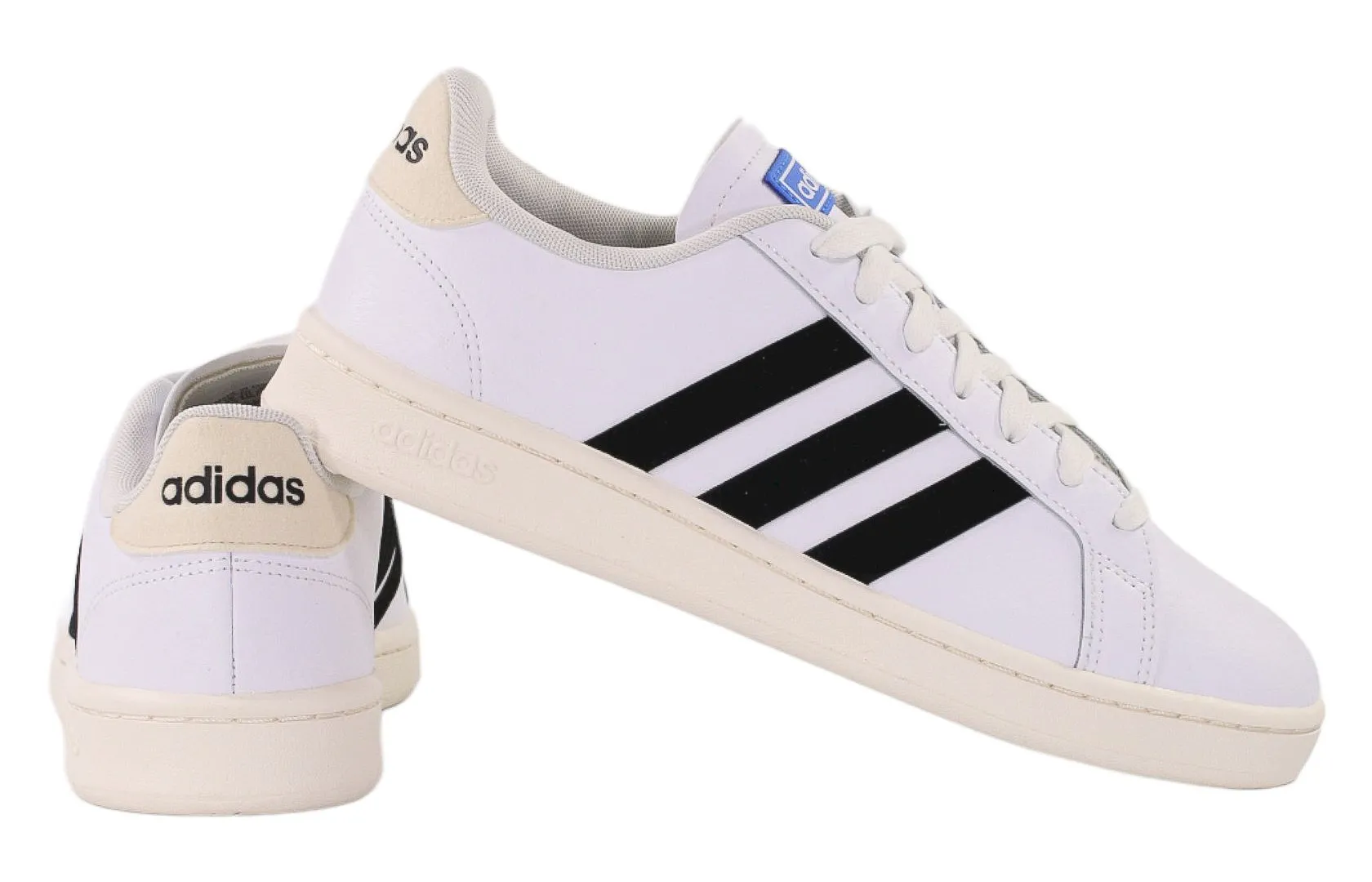 Classic White Adidas GRAND COURT Men's Shoes