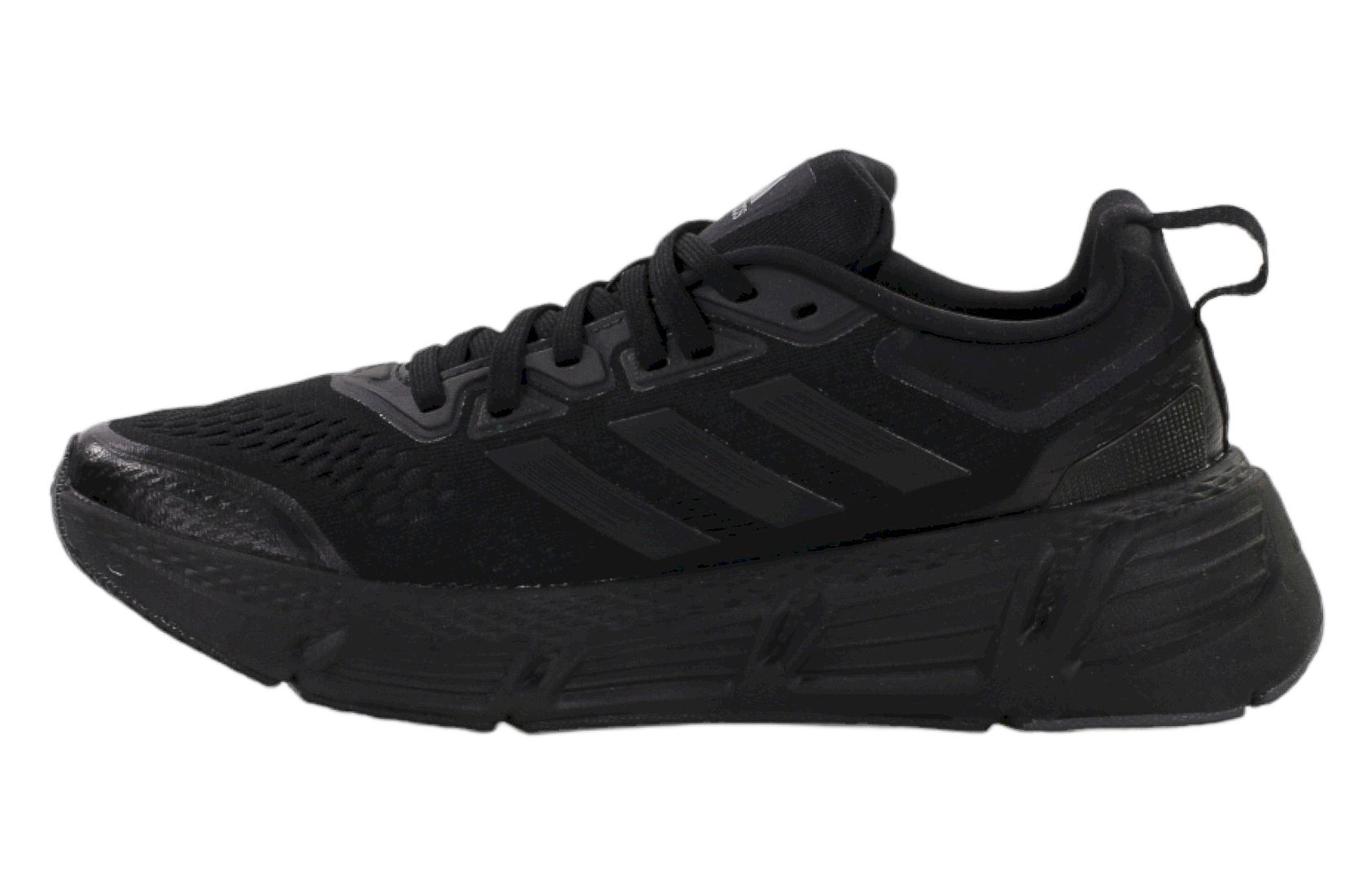 Sapatilhas de corrida femininas de marca, pretas, Adidas QUESTAR