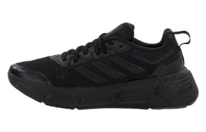 Sapatilhas de corrida femininas de marca, pretas, Adidas QUESTAR