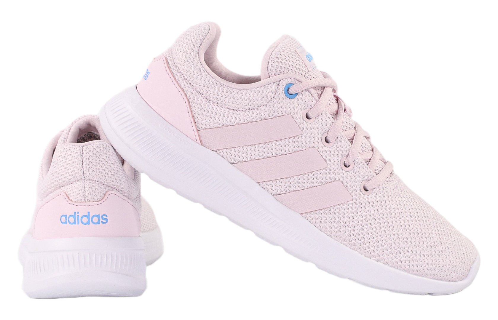 Růžové tenisky Adidas Lite Racer CLN 2.0 s bílou podrážkou