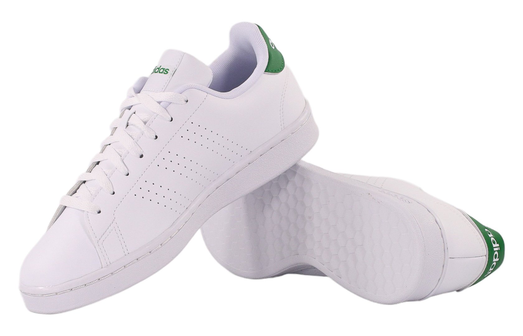 White Adidas ADVANTAGE Men's Sneakers