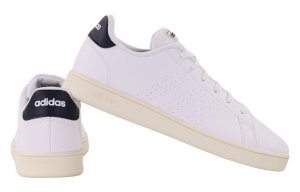 Młodzieżowe sneakersy adidas Advantage K z gumową podeszwą