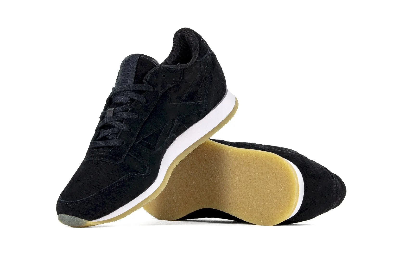 Reebok CL LTHR CREPE NEUTR 女士品牌真皮鞋