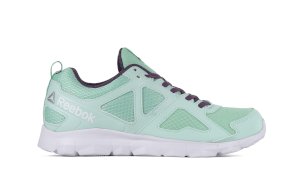 Zielone buty sportowe damskie Reebok DASHHEX TR BD5032