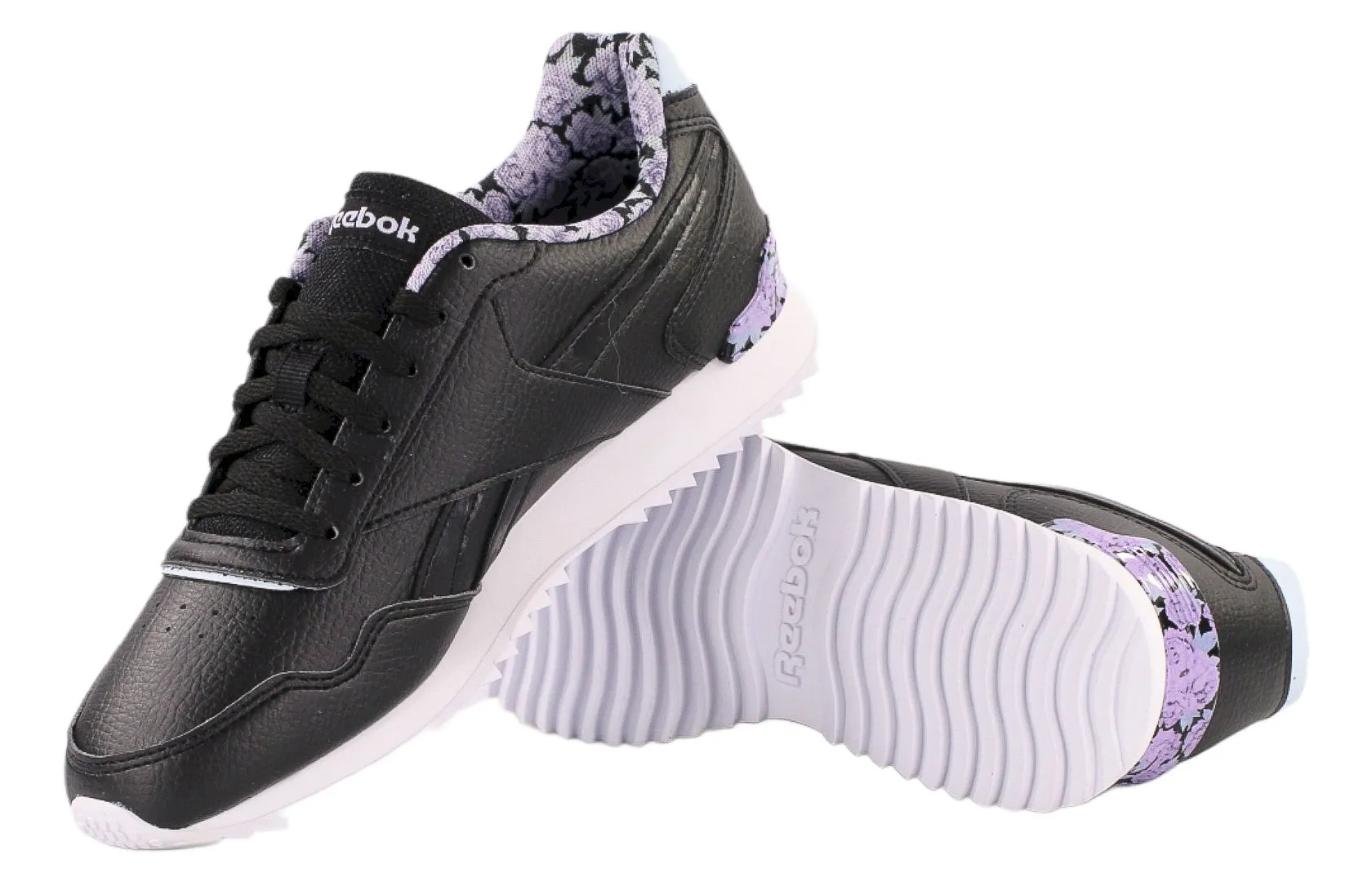 Удобные женские кроссовки Reebok черного цвета