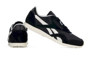 Czarne buty damskie na jesień Reebok CL NYLON SLIM