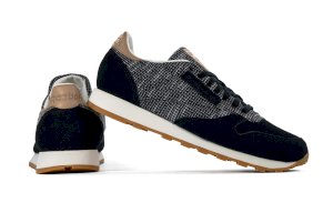 Мужские кожаные кроссовки Reebok Classic Leather EBK BS6236