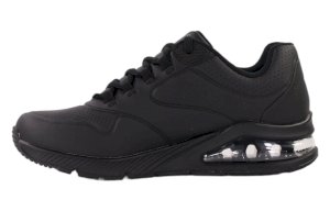 Czarne sneakersy damskie Skechers UNO 2