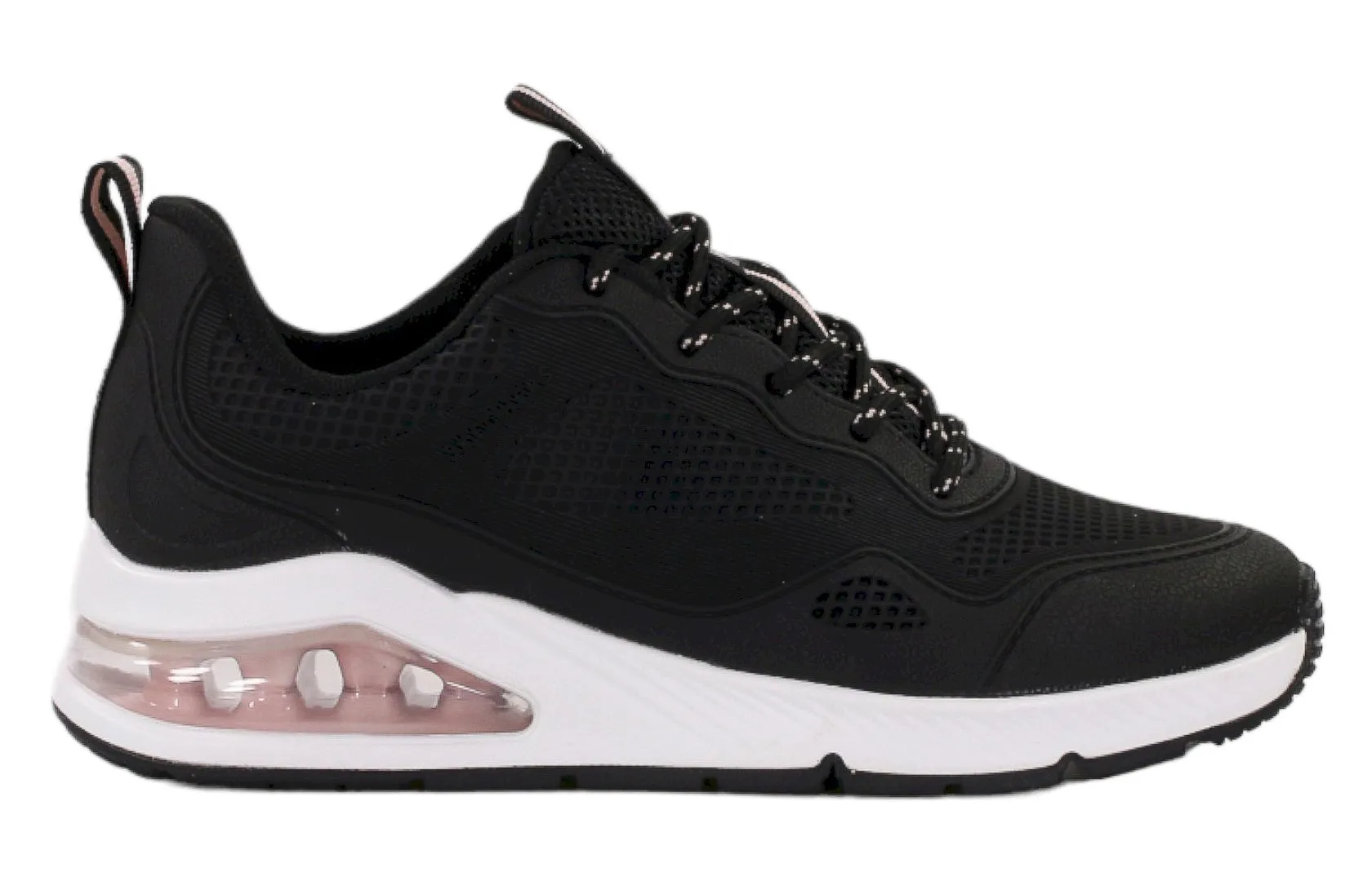 Черные женские кроссовки Skechers UNO 2 155640-BLK
