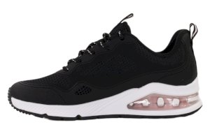 Buty damskie Skechers UNO 2 czarne z białą podeszwą