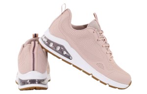 Różowe sneakersy damskie Skechers UNO 2 155640-BLSH