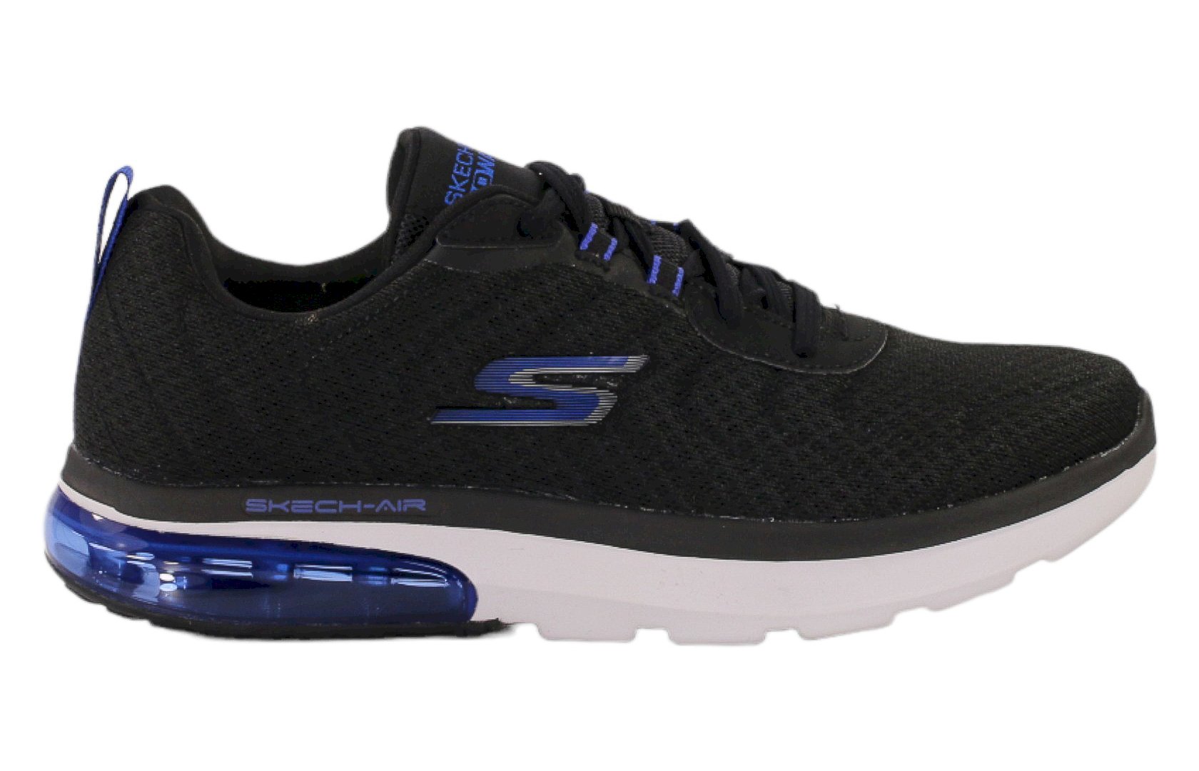 Czarne sneakersy męskie Skechers GO WALK AIR 2.0 216154-BKBL