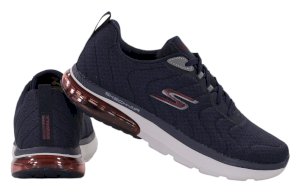 Niebieskie buty męskie na lato Skechers GO WALK AIR 2.0