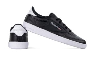 Buty skórzane damskie Reebok CLUB C 85 EMBOSS
