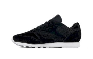 Buty zamszowe damskie Reebok CL LTHR WOVEN EMB BT0005