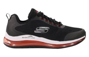 Czarne snekarsy męskie Skechers SKECH-AIR 232036-BKRD