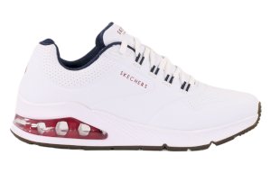 Białe sneakersy męskie Skechers UNO 2 232181-WNVR