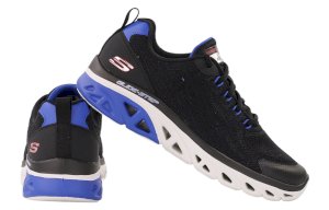 Pantofi sport ușori Skechers GLIDE STEP, negri, pentru bărbați