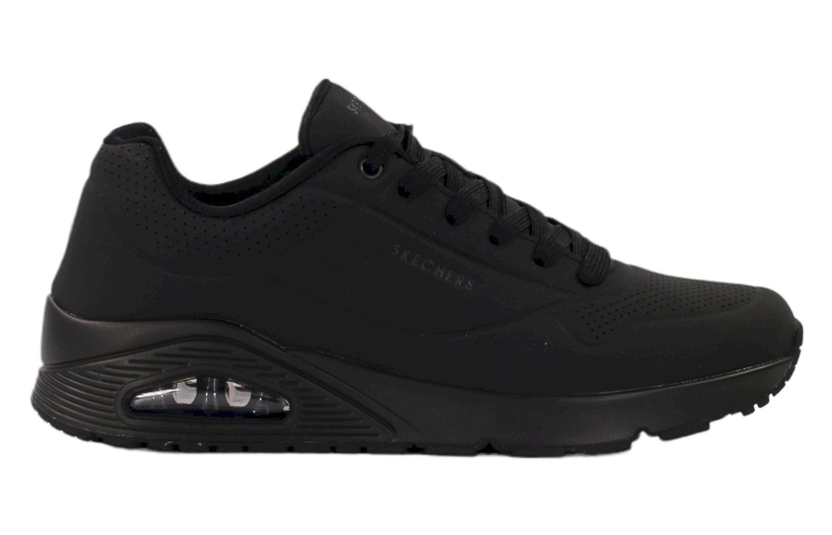 Skechers UNO STAND ON AIR 52458-BBK Men's Black Sneakers