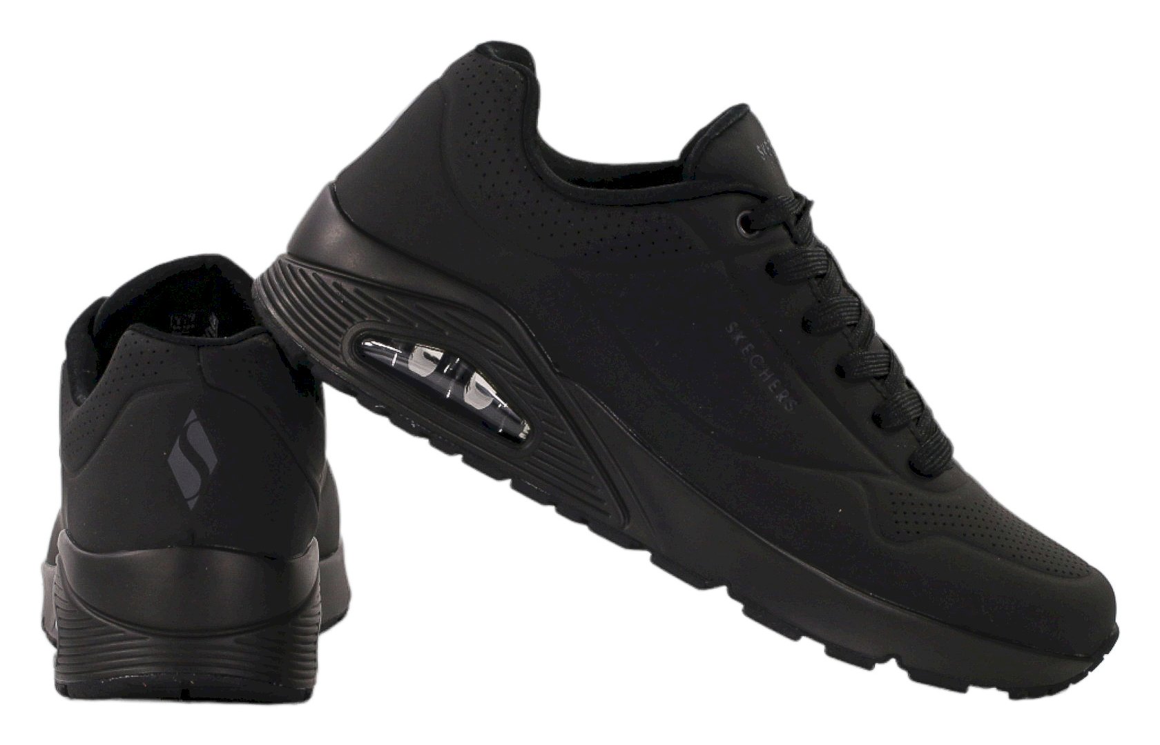 Skechers UNO STAND ON AIR Black Men's Fall Shoes
